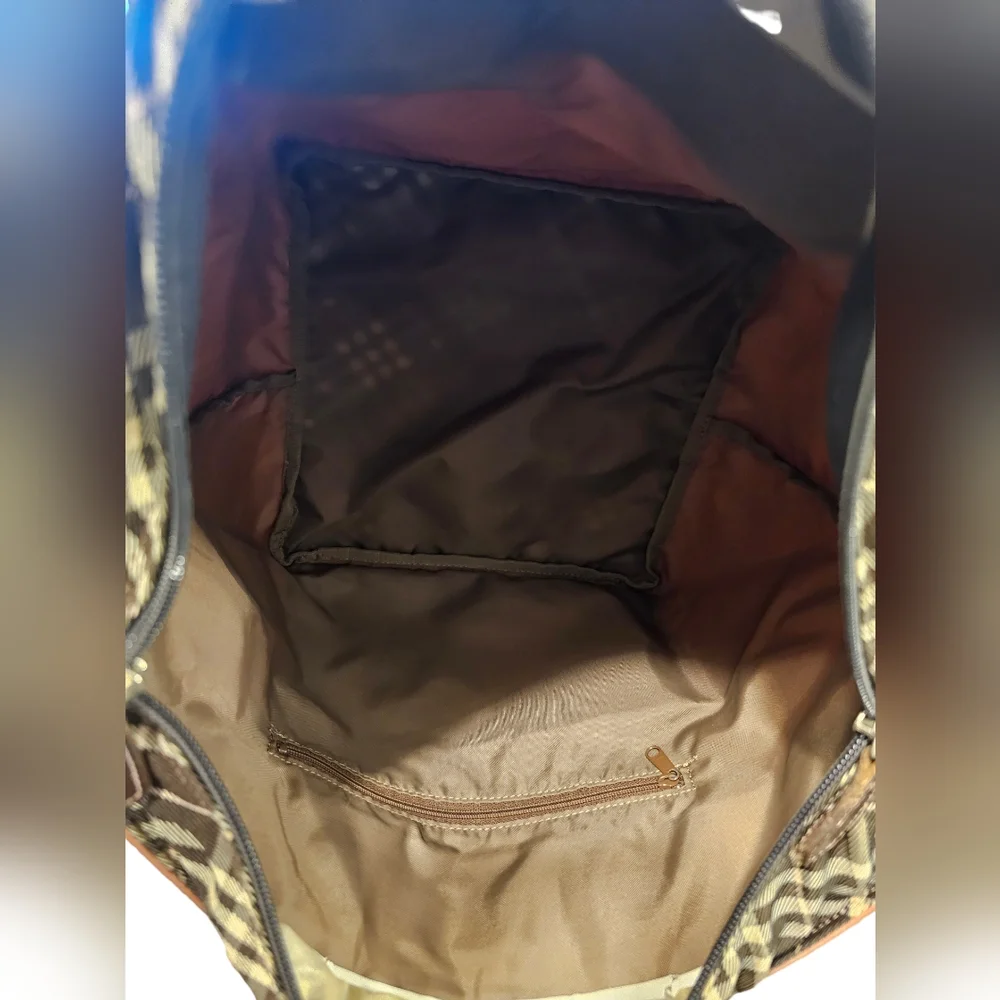 Burberry Blue Label XL Mauve Tote & COA - Picture 13 of 14